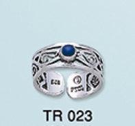 SILVER TOE RING TR023