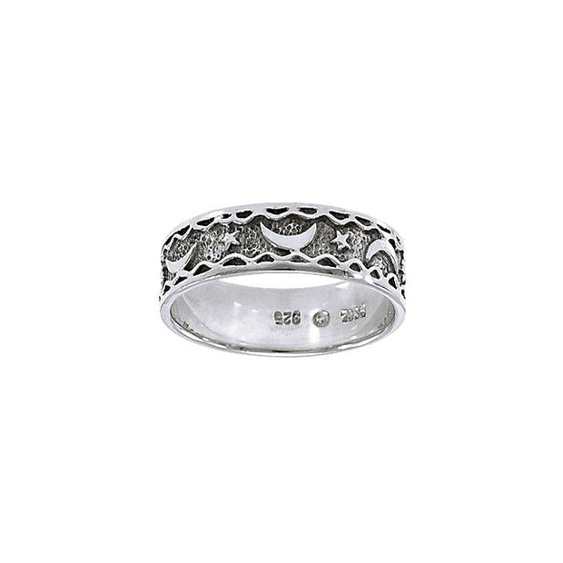 Magick Moon Silver Ring TR082