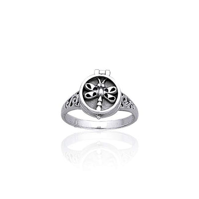 Dragonfly Poison Silver Ring TR1329 Ring