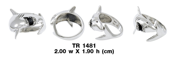 Great White Shark Ring TR1481