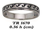 Wave Band Ring TR1670