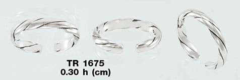 Silver Toe Ring TR1675
