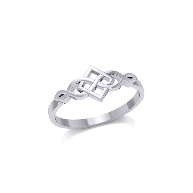 Celtic Knotwork Silver Ring TR1751