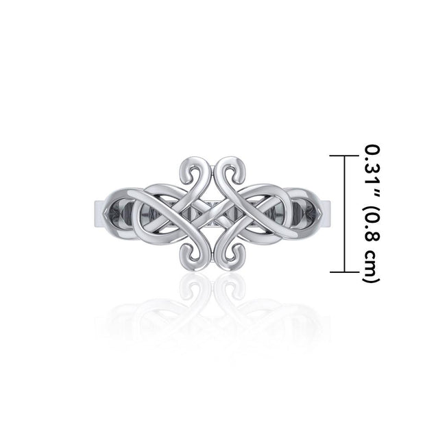 Celtic Knotwork Silver Ring TR1752