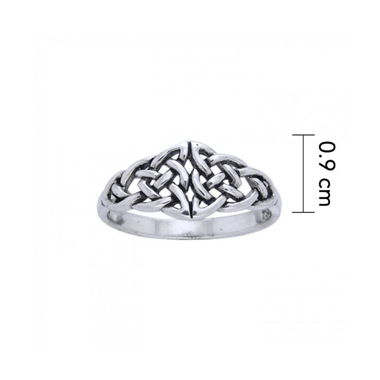 Celtic Knotwork Silver Ring TR1764