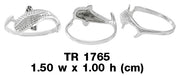 Whale Shark Sterling Silver Ring TR1765