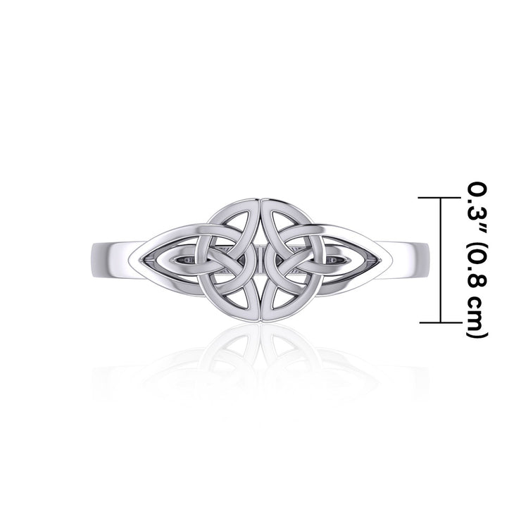 Celtic Knotwork Silver Ring TR1775