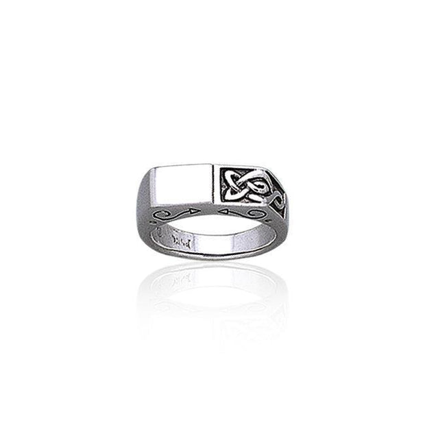 Celtic Knotwork Silver Ring TR1791