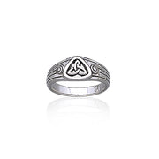 Triquetra Sterling Silver Ring TR1891
