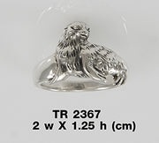 Sea Lion Sterling Silver Ring TR2367