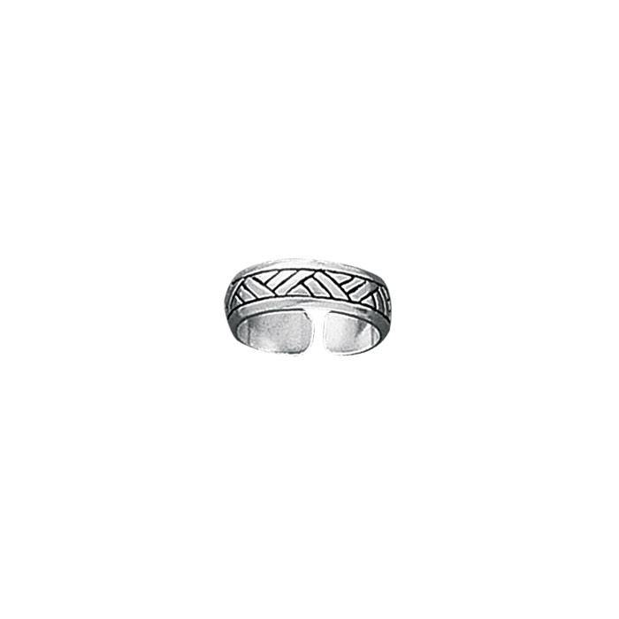 Sterling Silver Toe Ring TR239
