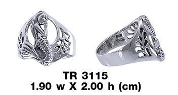 Mermaid Sterling Silver Ring TR3115