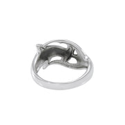 Hammerhead Shark Sterling Silver Ring TR3409