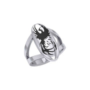 Take your inspiration from the legendary phoenix ~ Silver Ring TR3583
