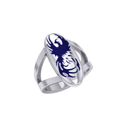Take your inspiration from the legendary phoenix ~ Silver Ring TR3583