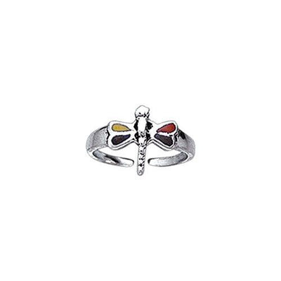 Dragonfly Sterling Silver Toe Ring Midi Ring | eBay