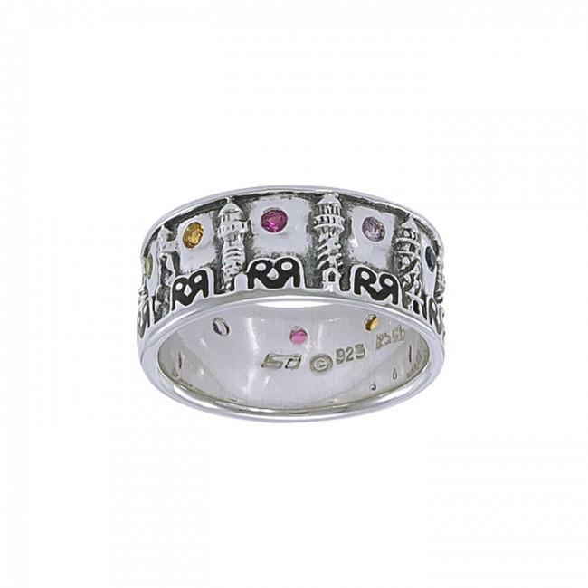 Lighthouse Silver Ring TR3748