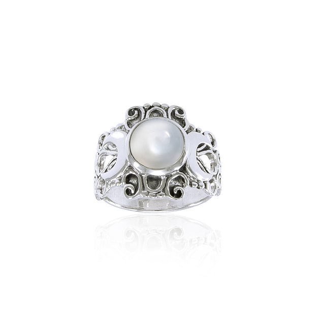Blue Moon Silver Ring TR3785