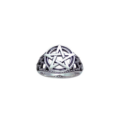 Silver The Star Ring TR3804