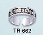 SILVER TOE RING TR662