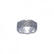 The road to miles high ~ Celtic Knotwork Sterling Silver Ring TR733
