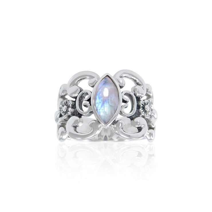 Flower Gemstone Ring TR754