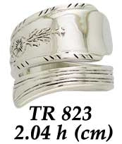 Silver Spoon Ring TR823