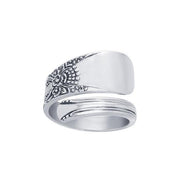 Silver Spoon Ring TR825