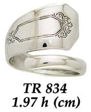 Silver Spoon Ring TR834