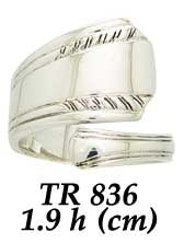 Silver Spoon Ring TR836