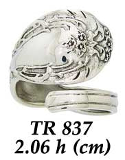 Silver Spoon Ring TR837