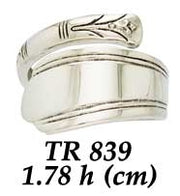 Silver Spoon Ring TR839