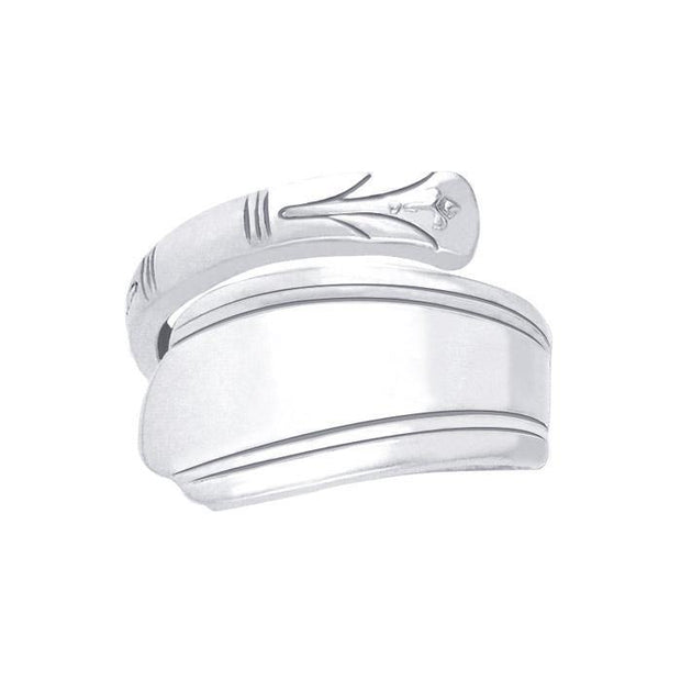 Silver Spoon Ring TR839