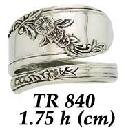 Silver Spoon Ring TR840