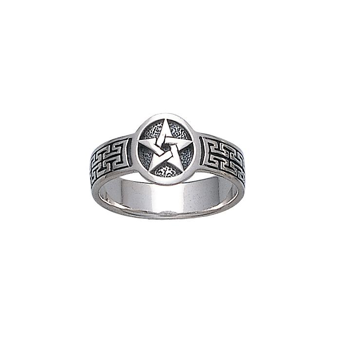 The Star Sterling Silver Ring TR916