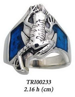 Ted Andrews Frogs Ring TRI233