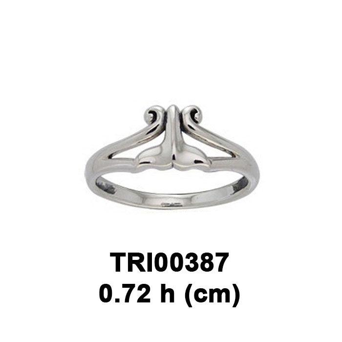 Whale Tail Ring TRI387