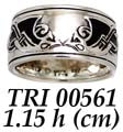 Viking Mammen Weave Ring TRI561