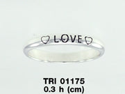 Love Sterling Silver Ring TRI1175
