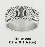 Viking Mammen Weave Ring TRI1204
