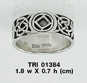 NA Recovery Symbol Ring TRI1384