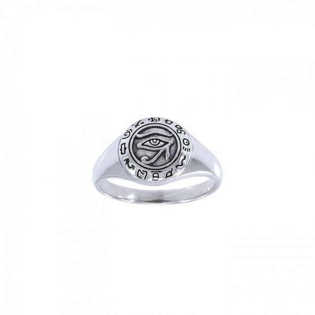 Find you own power in the Eye of Horus ~ Sterling Silver Ring Jewelry TRI015