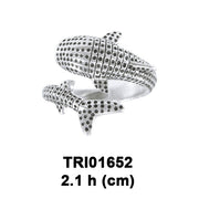 Whale Shark Sterling Silver Ring TRI1652