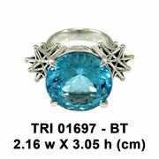 Wicca’s Sacred Hexagon ~ Cocktail Ring TRI1697