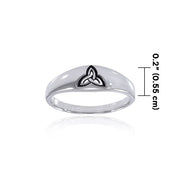 Triquetra Silver Ring TRI063