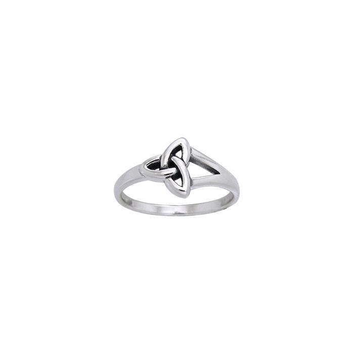 Celtic Trinity Knot Silver Ring TRI1009