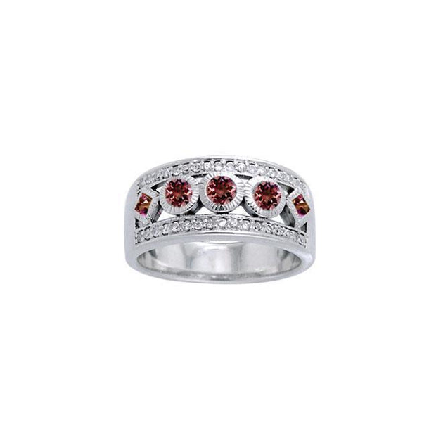 Believe in Your Sign Gemstone Ring TRI1053