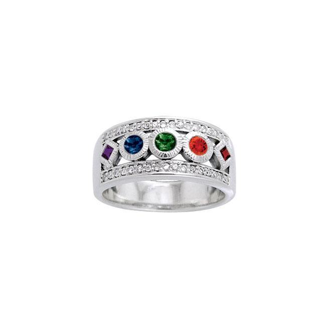 Believe in Your Sign Gemstone Ring TRI1053