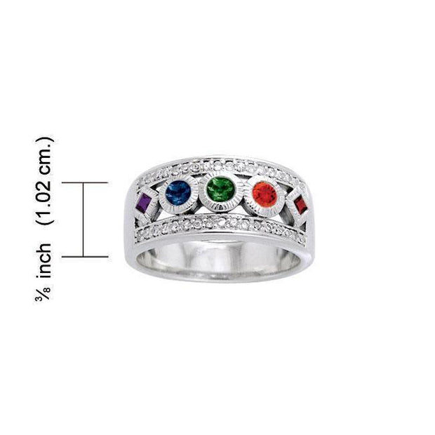 Believe in Your Sign Gemstone Ring TRI1053