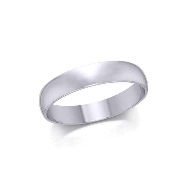 Silver Wedding Band Ring TRI1164 Ring